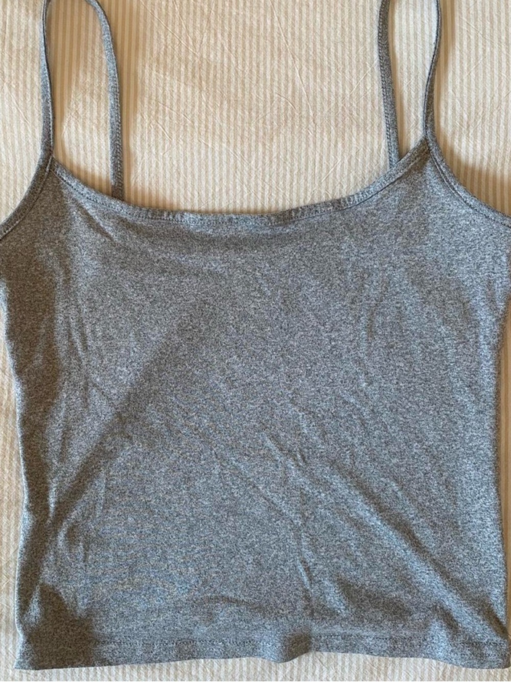 Women’s Scoop Neck Spaghetti Strap Tank Bundle - Black & Gray - Picture 2 of 7